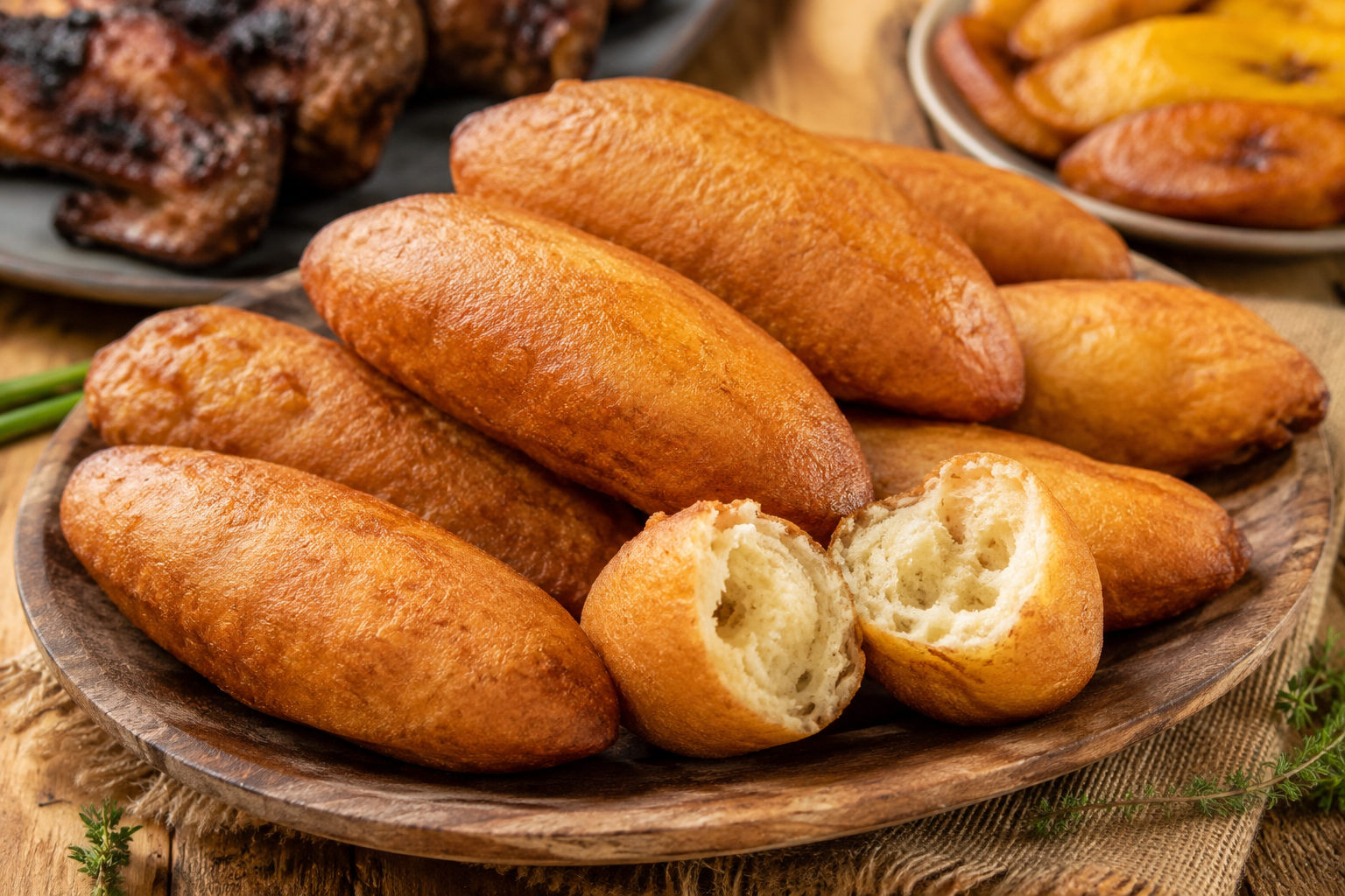 Jamaican Festival: The Sweet Fried Dumpling That Belongs Beside Jerk Chicken
