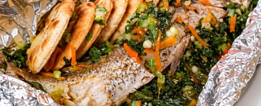 Jamaican Roast Fish in Foil Paper: The Friday Evening Roadside Favorite