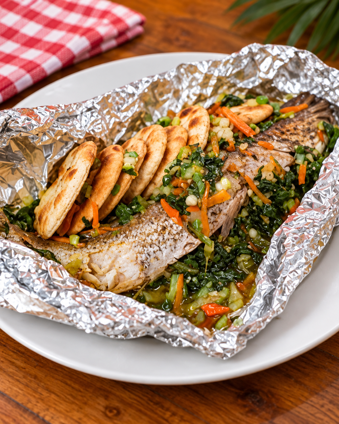 Jamaican Roast Fish in Foil Paper: The Friday Evening Roadside Favorite