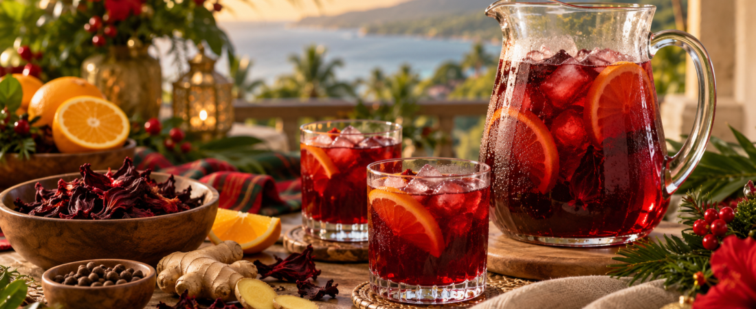 Jamaican Christmas Sorrel Drink